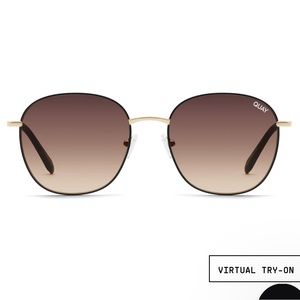 Quay- just like new, classic circle sunnies